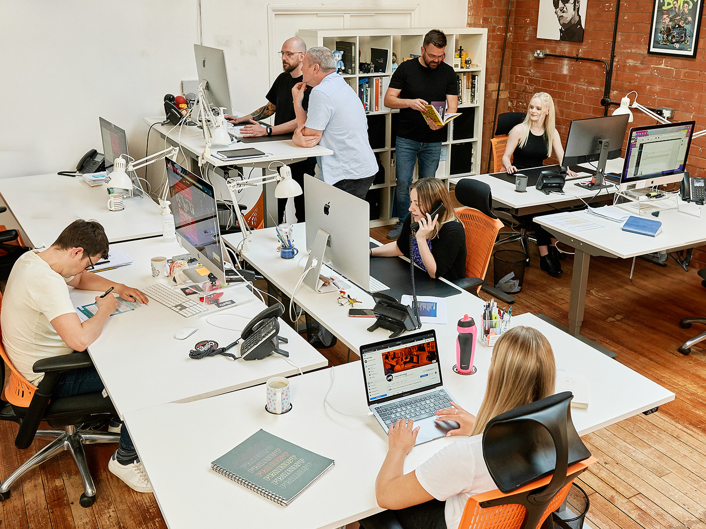 Creative62 Team Collaborating in the Office