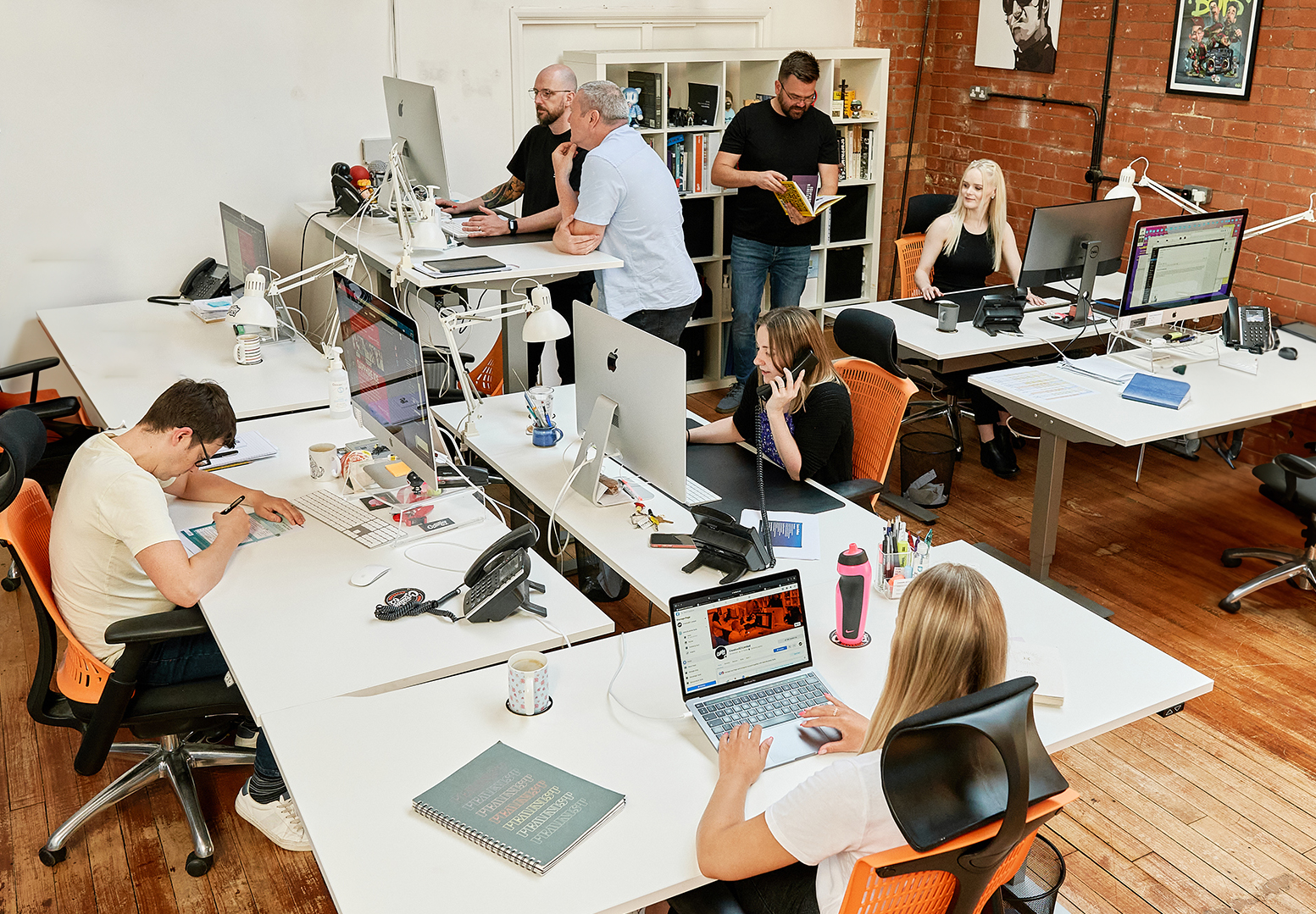 Creative62 Team Collaborating in the Office