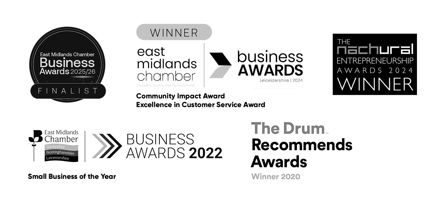 Creative62 recognition and award logos showcasing industry achievements.